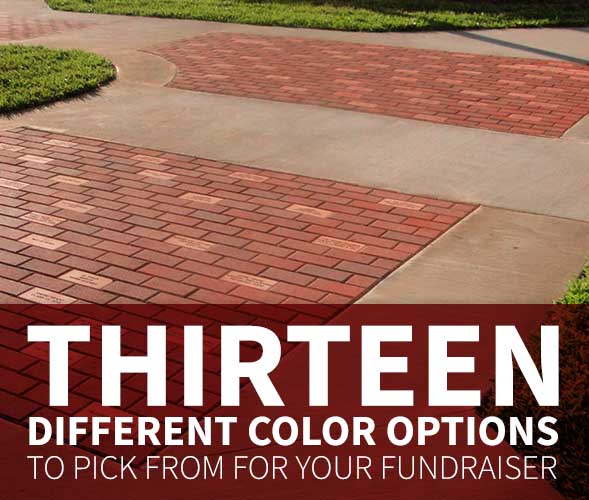 How to Pick a Brick Color for Your Fundraising Project 