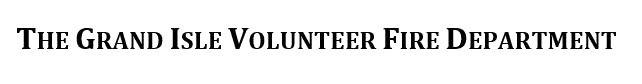 Grand Isle Volunteer Fire Department