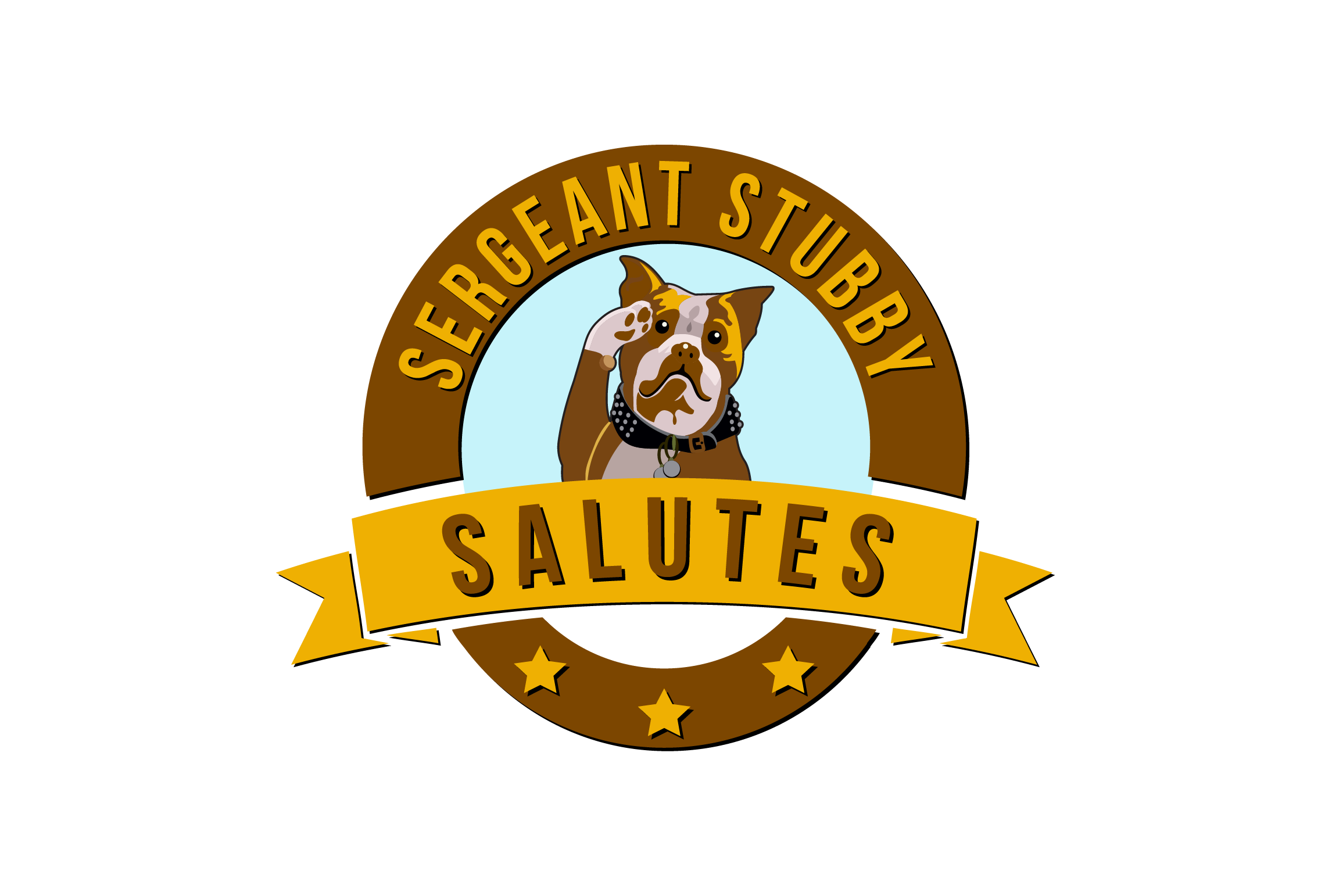 Sergeant Stubby Salutes