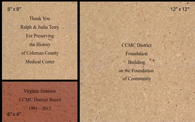 Coleman County Medical Center Foundation Healing Garden