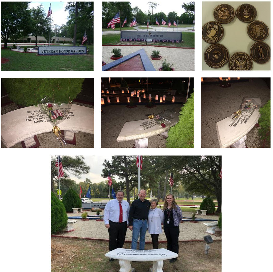 Humble ISD Veteran Honor Garden