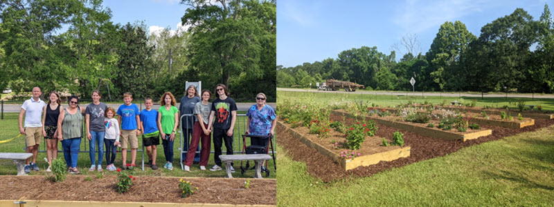 Pearl River County 4-H Jr. Master Gardeners Pearl River County 4-H Jr. Master Gardeners Pollinator Garden