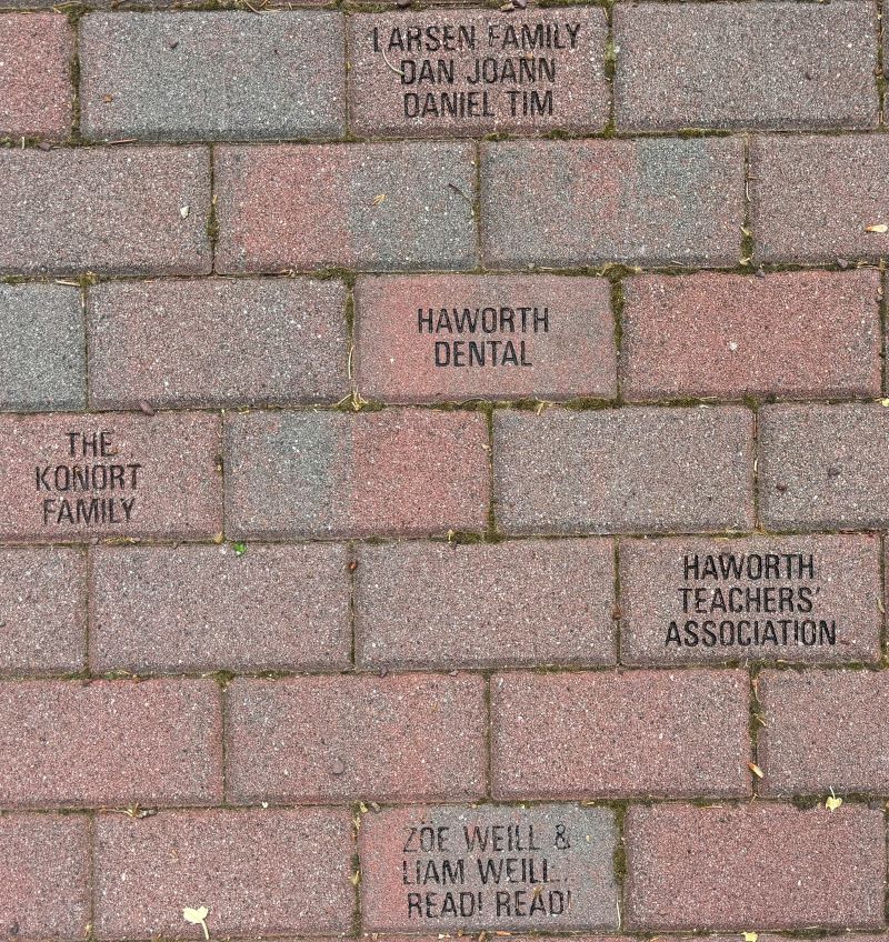 Friends of the Haworth Library Build a Path to the Haworth Library