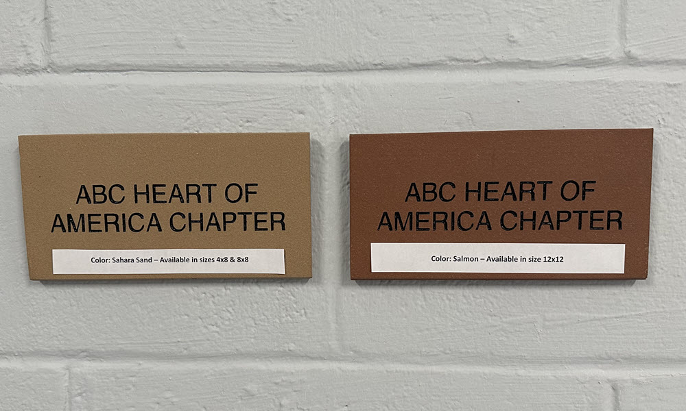ABC Heart of America Chapter ABC Wall of Honor