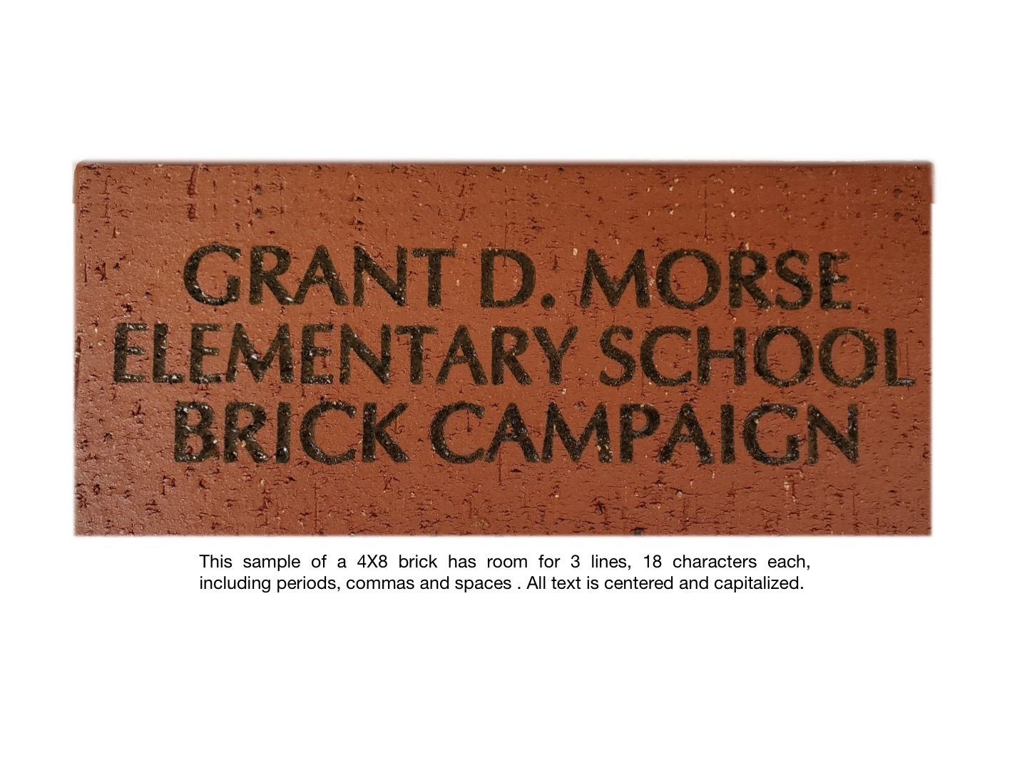 Grant D. Morse PTA Memorial Brick Paver Patio