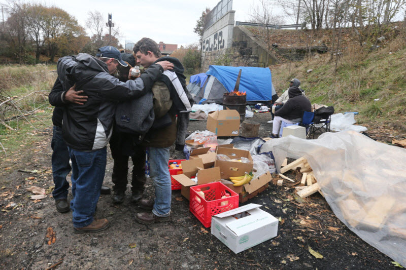 The Homeless Charity Our First House for the Homeless Brick Campaign