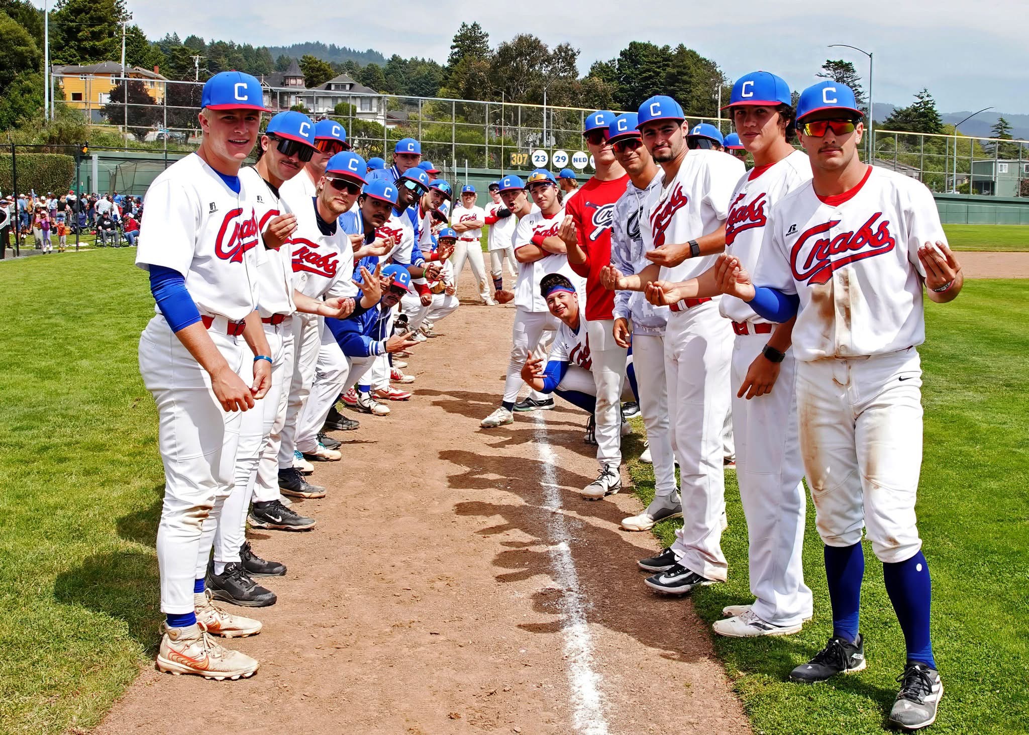 Humboldt Crabs Baseball Bricks for Baseball
