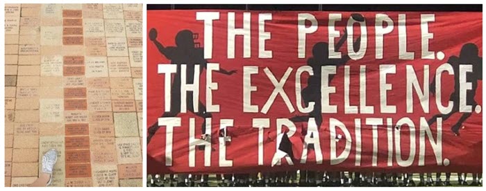 Katy Bengal Brigade & Cheerleaders Leaving YOUR LEGACY at Katy High School