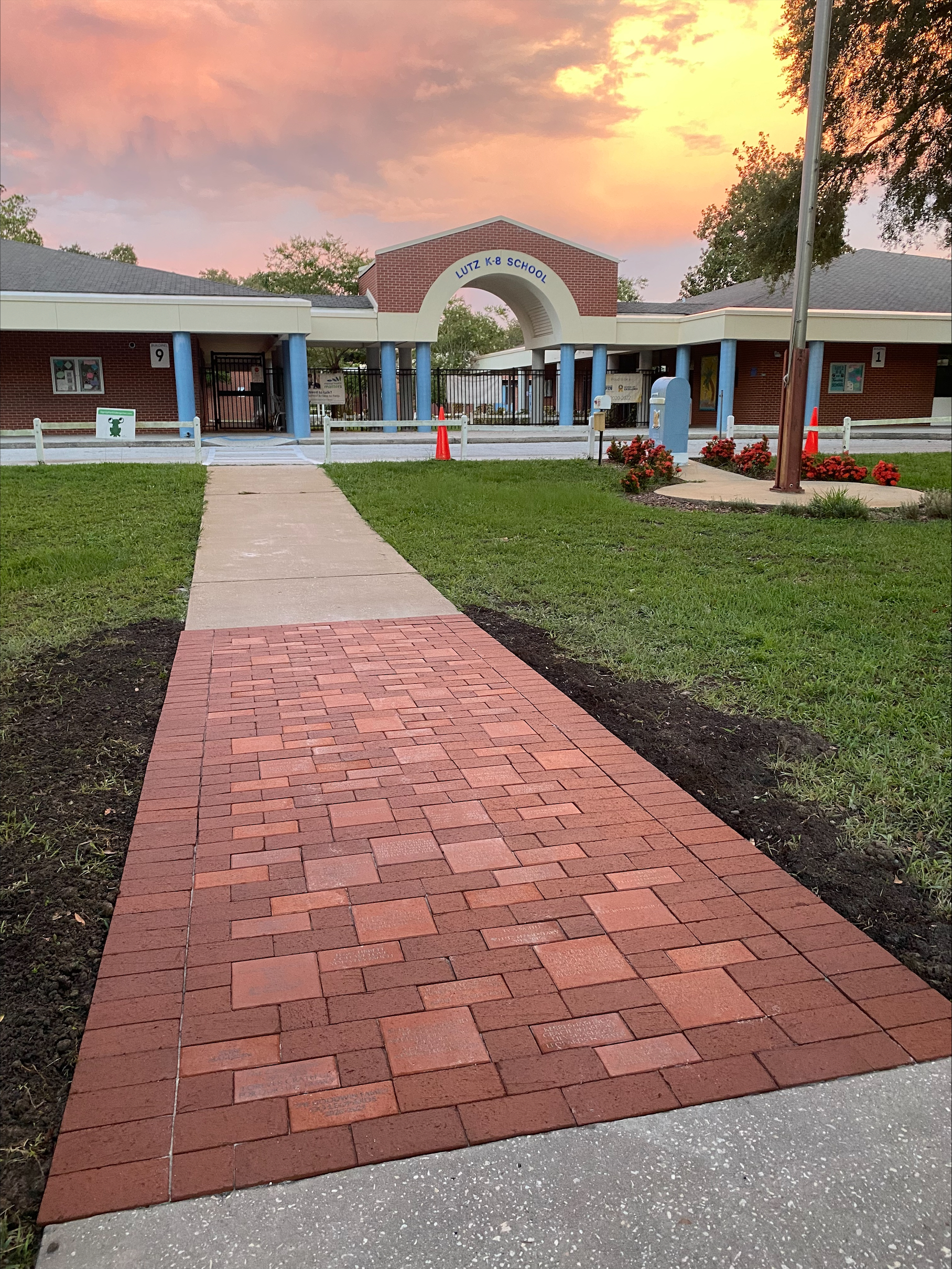 Lutz K8 PTSA Lutz Legacy Bricks