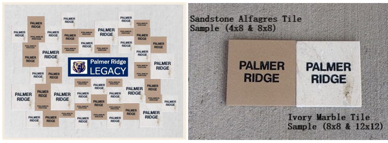 Palmer Ridge High School Foundation Leave Your Legacy Tile Wall Display