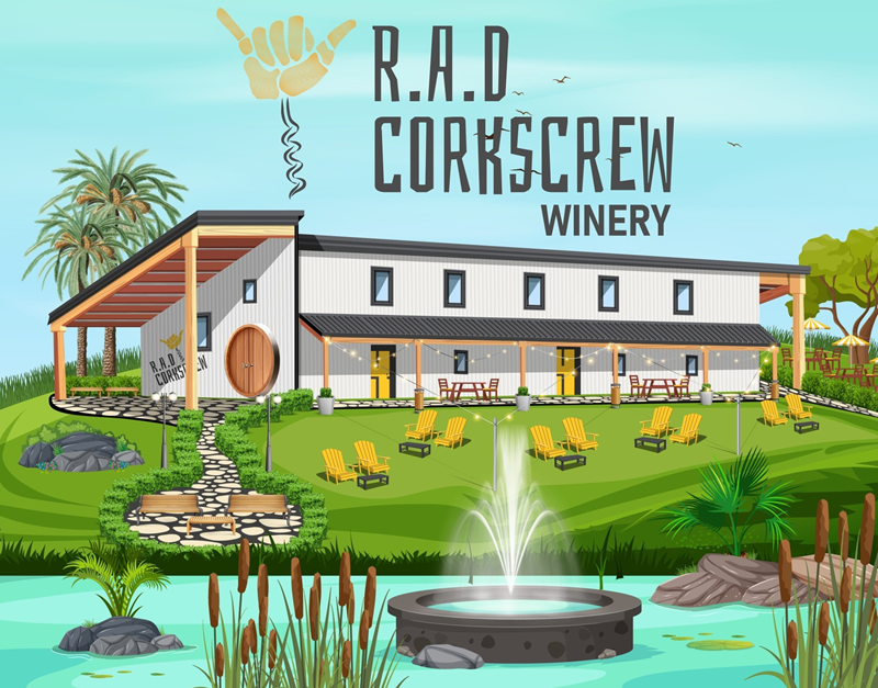 RAD Corkscrew Winery Be A Part of the 1st SWFL Winery!