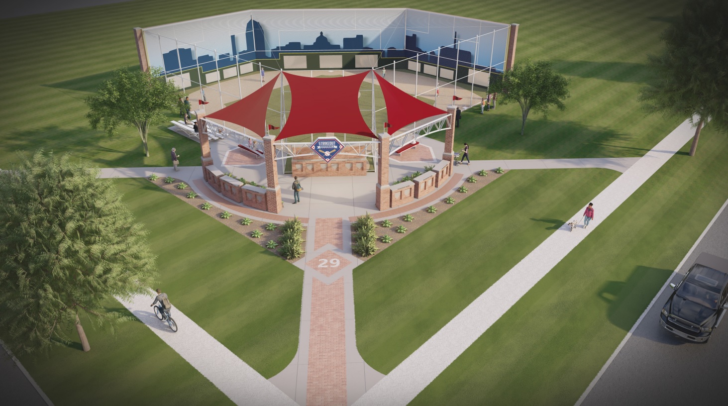 Strikeout Baseball John Smoltz Strikeout Baseball Stadium