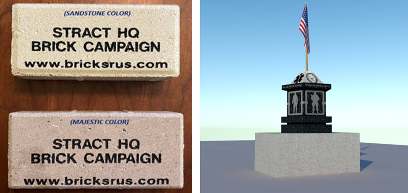 STRACT HQ Brick Fundraising Campaign