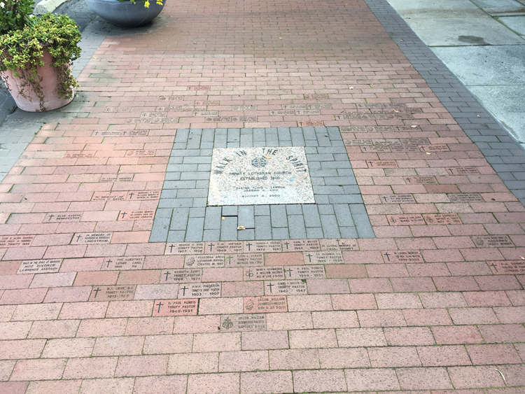 Trinity Lutheran Church Commemorative Brick Campaign