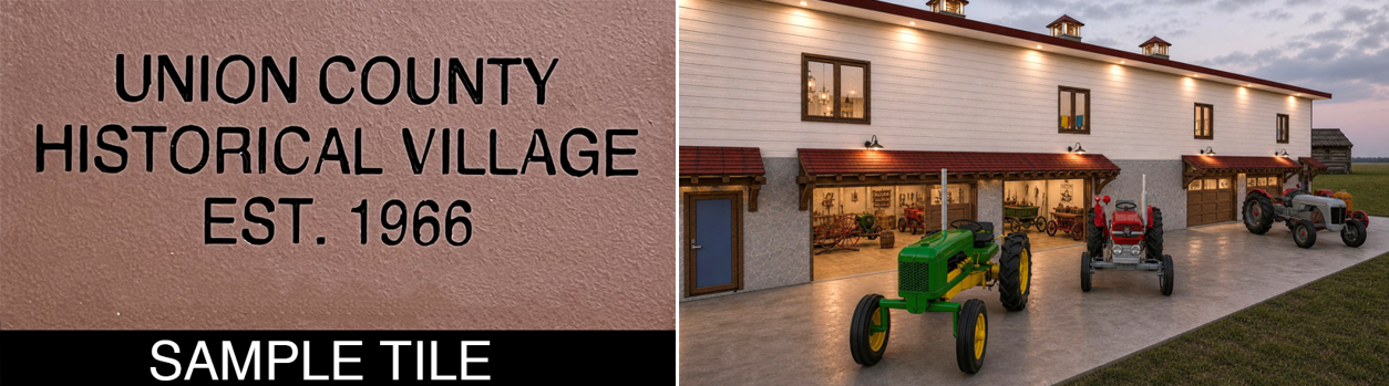 UNION County Historical Village 1,000 Museum Builders
