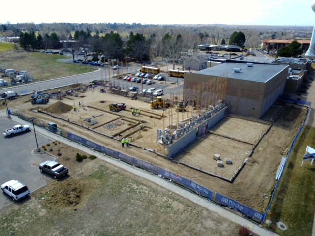 UNION Colony Schools New Prep Building Walkway