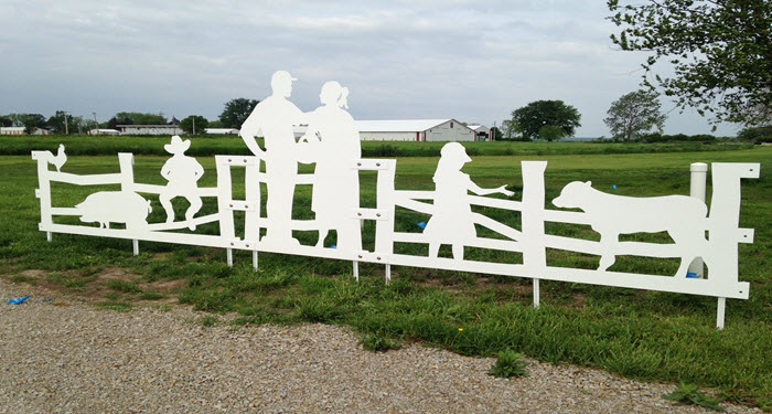 Van Buren Agricultural Assoc Family Farms Art Tribute