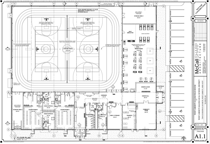 West Liberty-Salem Athletic Association Tiger Strong Fieldhouse