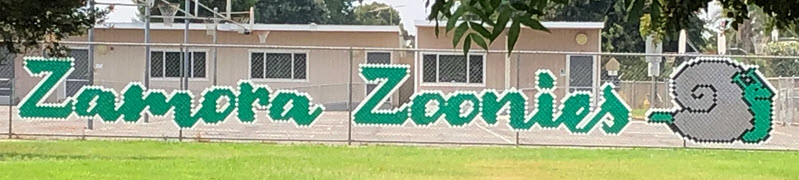 Zamora Elementary School Building a Path of Zoonie Pride
