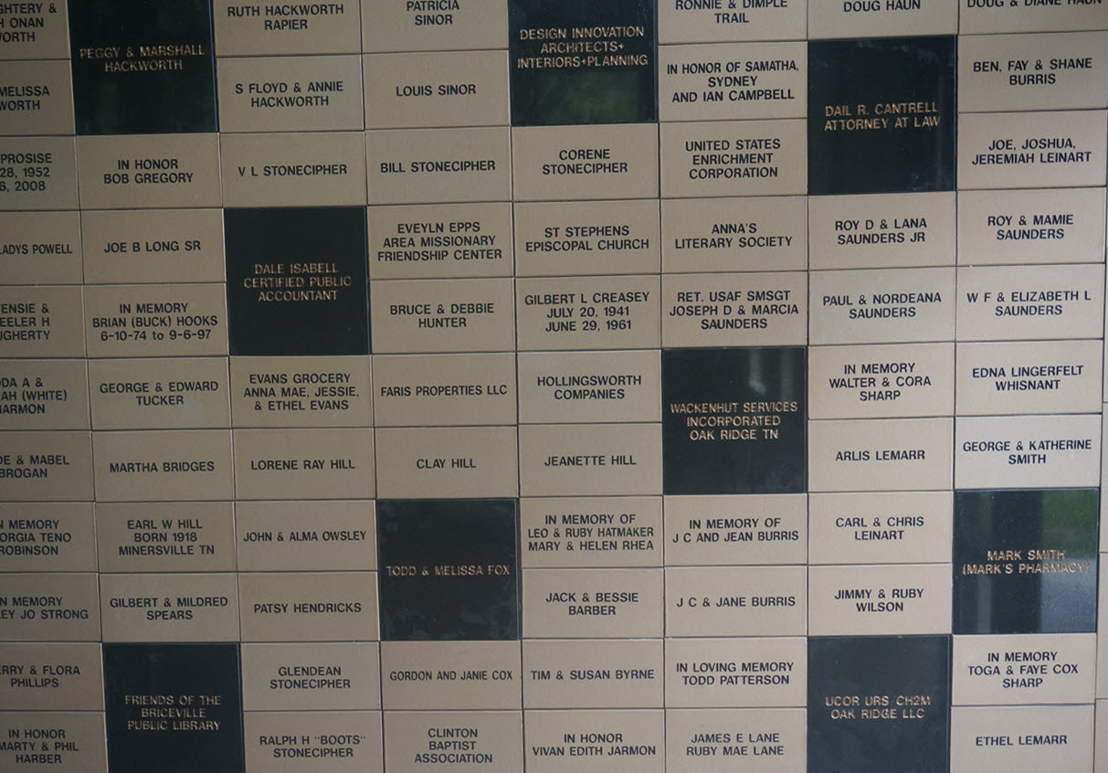 Lakeview Dog Park Council Sponsor a Tile Program