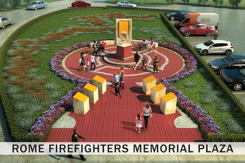 Rome / Floyd County Fire Department Rome / Floyd County Firefighters Memorial Plaza