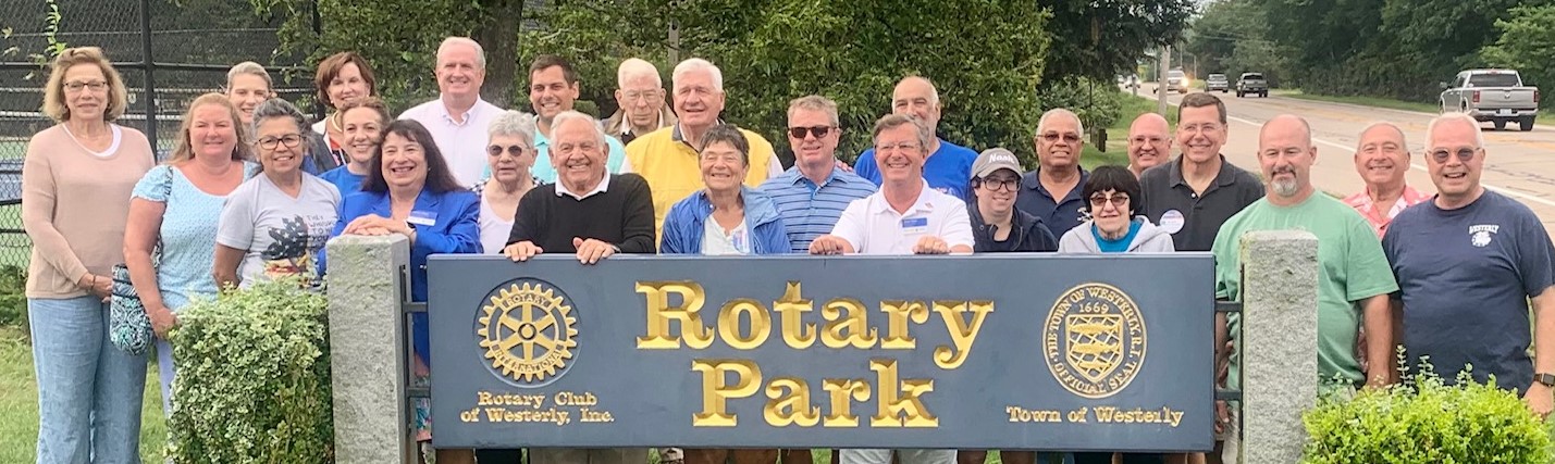 Rotary Club of Westerly Foundation Rotary Park Brick Walk