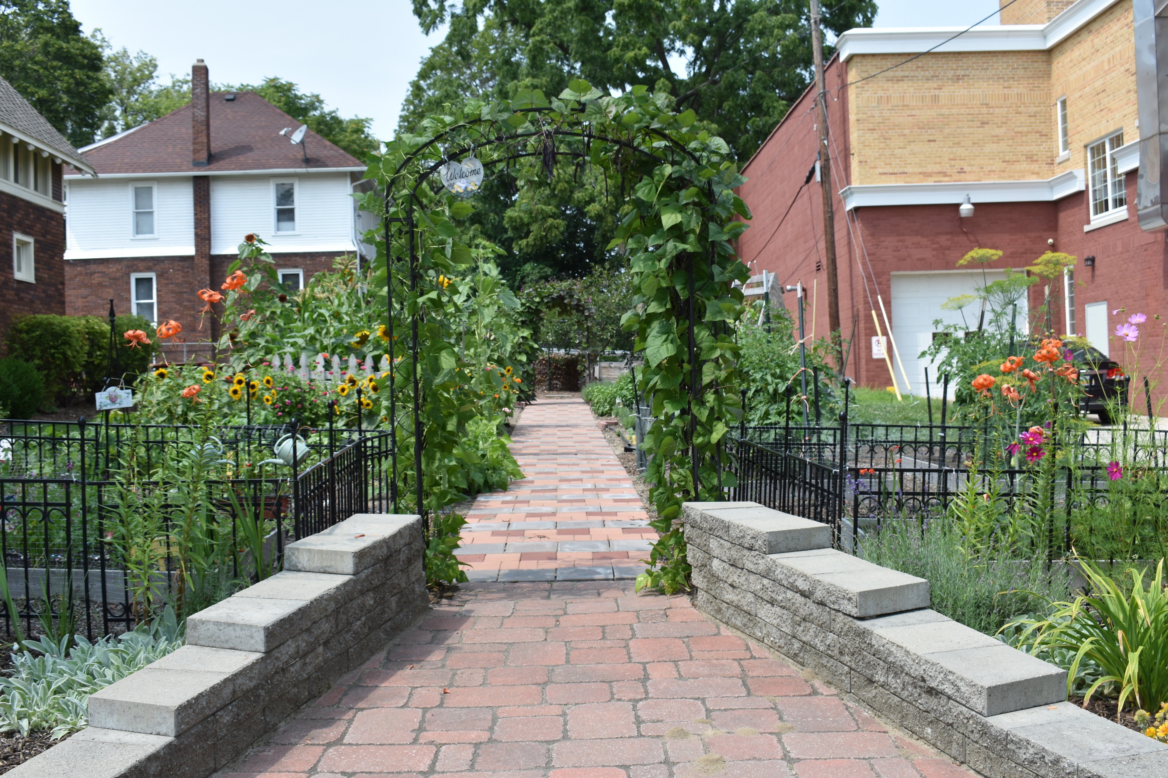 Carriage Town Ministries' Memorial Garden Pathway Carriage Town Ministries' Memorial Garden Pathway