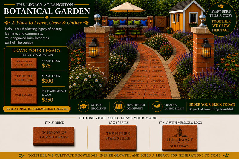 Legacy Walkway & Botanical Garden The Legacy at Langston