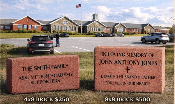 Assumption Church and Academy Support Assumption Academy Brick Campaign