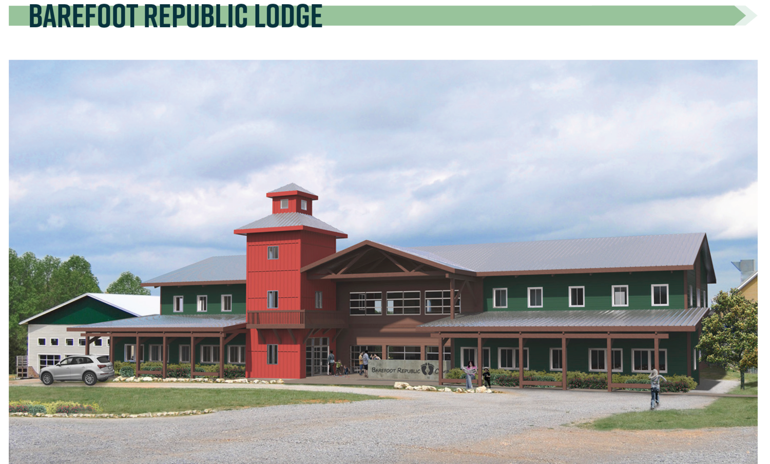 Barefoot Republic Camps Turner Lodge Brick Campaign