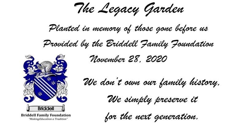 Briddell Family Foundation Legacy Garden Revitalization Project