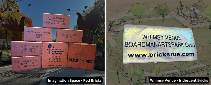 Boardman Arts Park Purchase an Engraved Brick