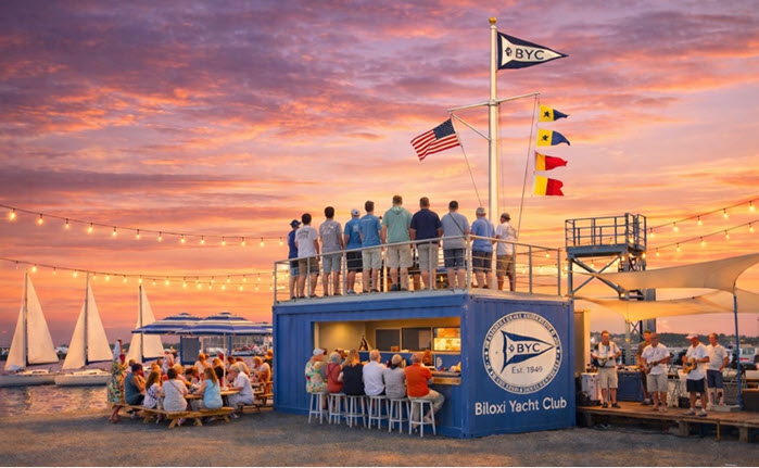 Biloxi Yacht Club BYC�s Legacy Courtyard