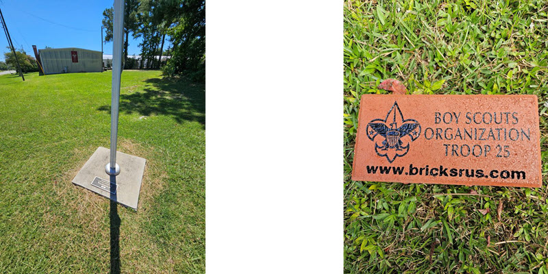 Boy Scout Troop 25 Troop 25 Memorial Brick Campaign