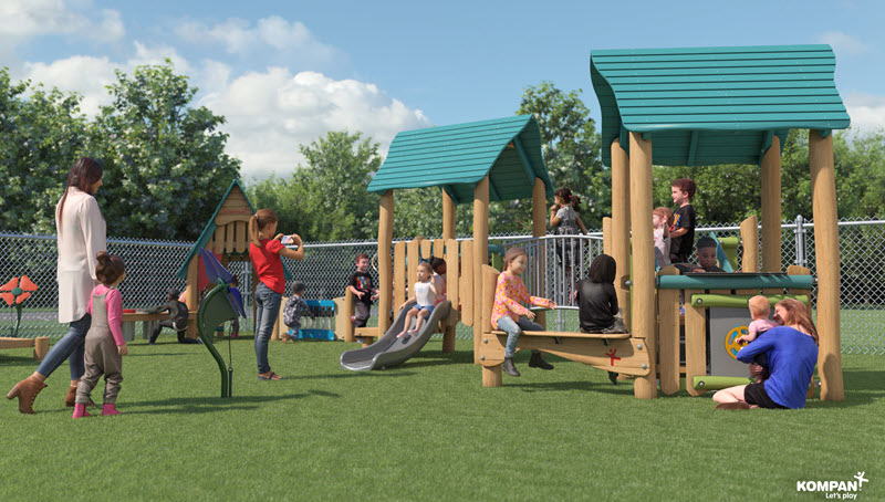 Congregation Adath Jeshurun Early Learning Center Path to the Playground