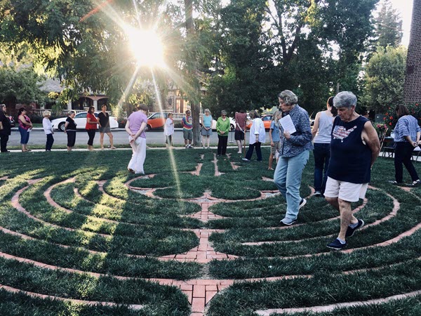 Christ Episcopal Church Eureka Outdoor Labyrinth