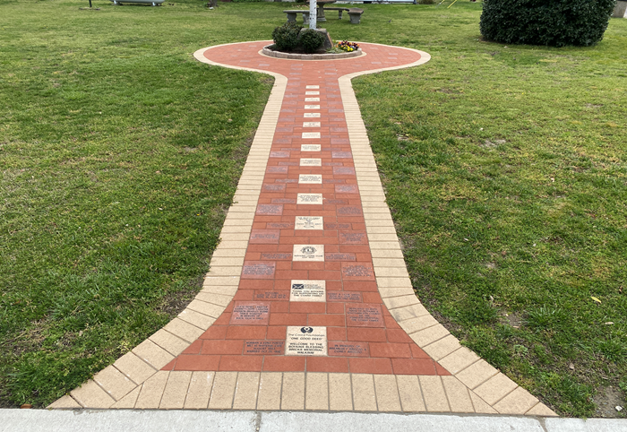 Coard Foundation Inc. Boykins Blessing Bricks Memorial Walkway