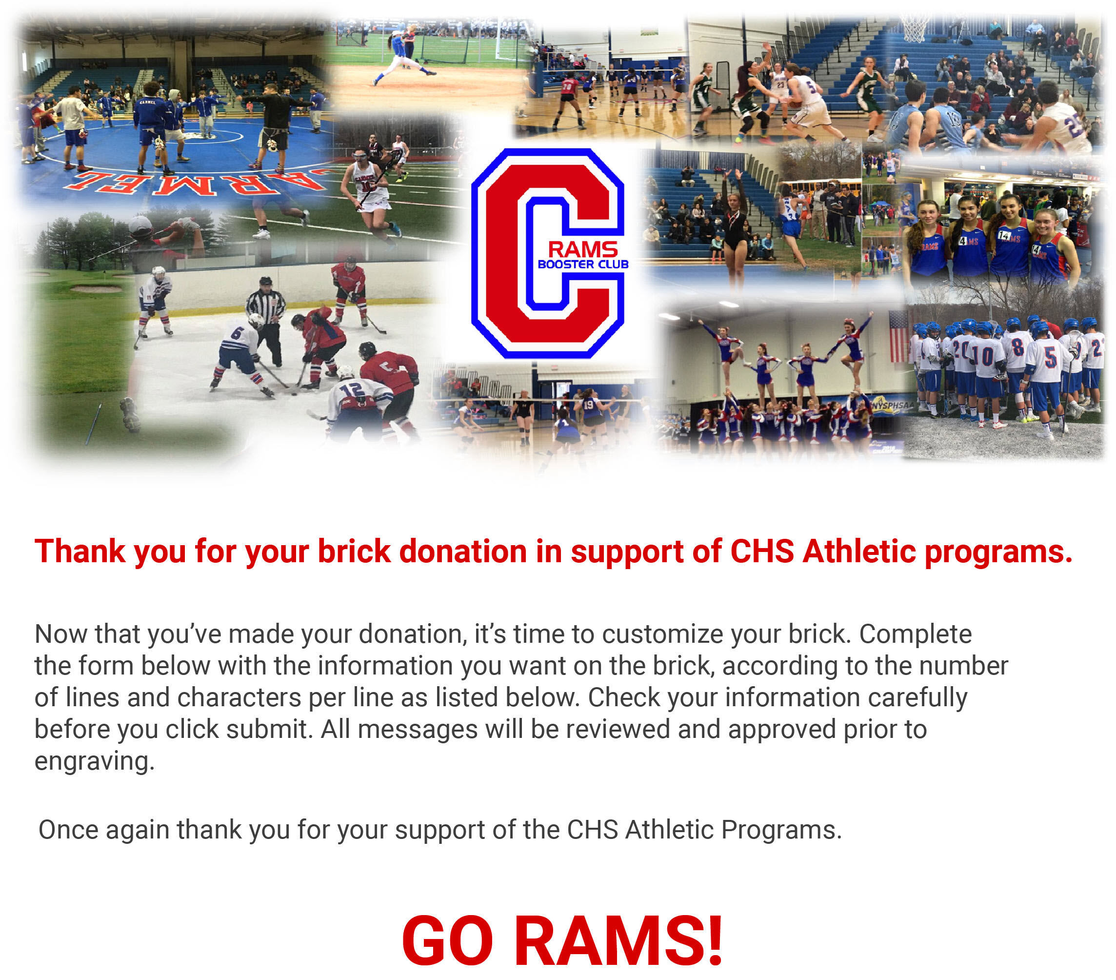 Carmel Rams Booster Club