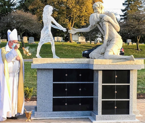 Diocese of Madison - Cemeteries and Rachel's Vineyard Memorial Statue at Resurrection Cemetery