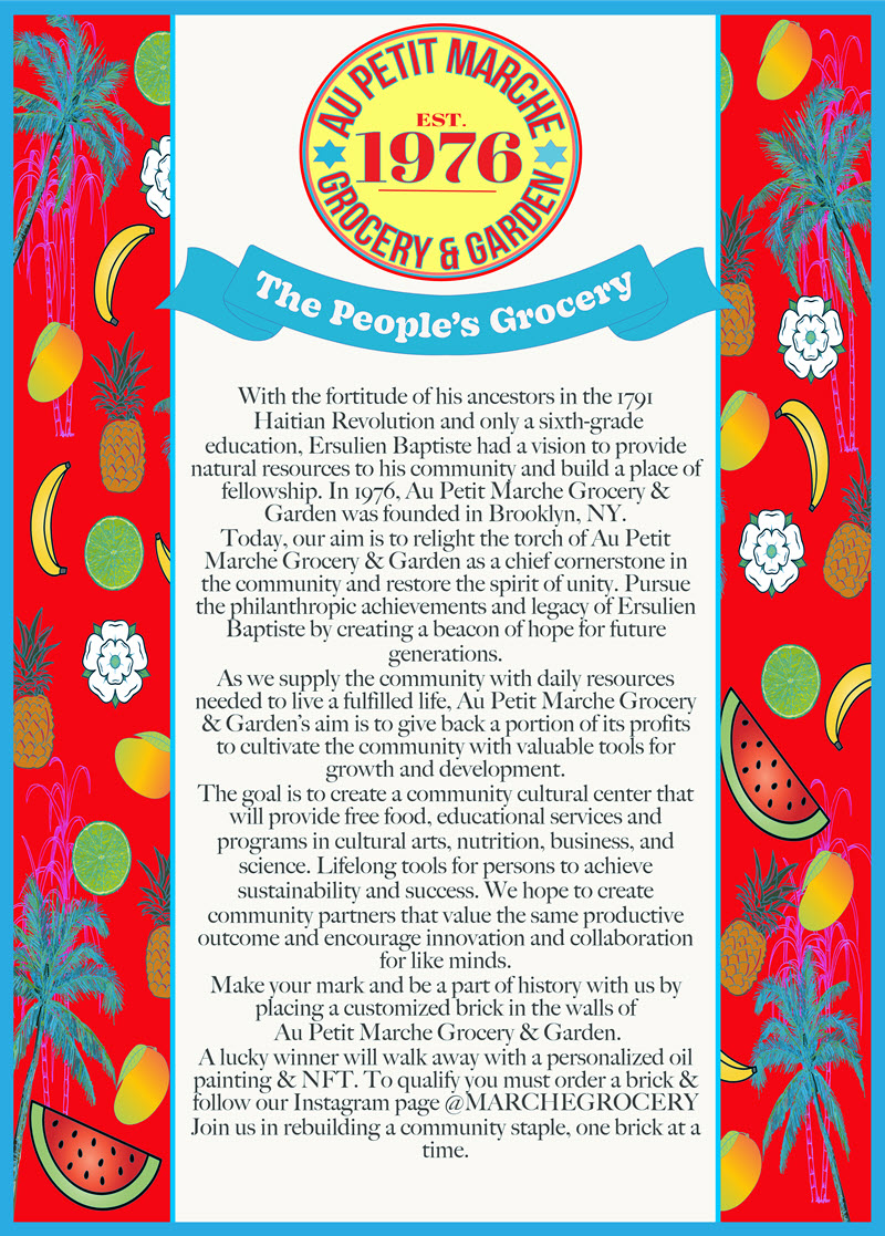 Au Petit Marche Grocery & Garden Be A Part of History