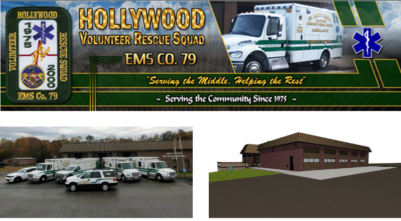 Hollywood Volunteer Rescue Squad HVRS Honor Garden Brick Project