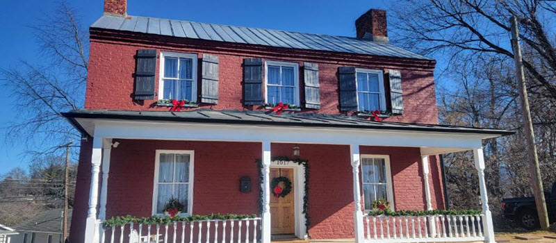 WoodBore Housing & Construction Waynesboro's Red Brick House