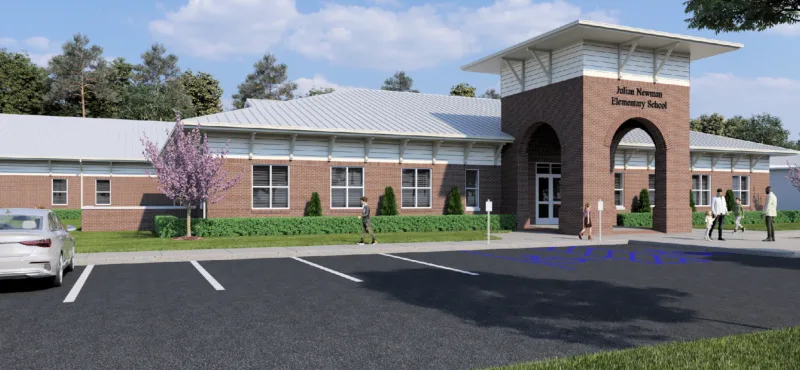Julian Newman Elementary School Leaving a Legacy Brick by Brick