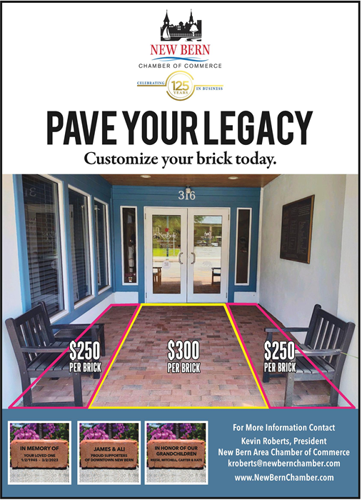 New Bern Area Chamber of Commerce Pave Your Legacy