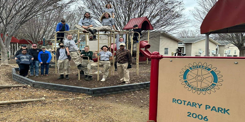 Rotary Club of Marianna Rotary Park Playground and Sidewalk