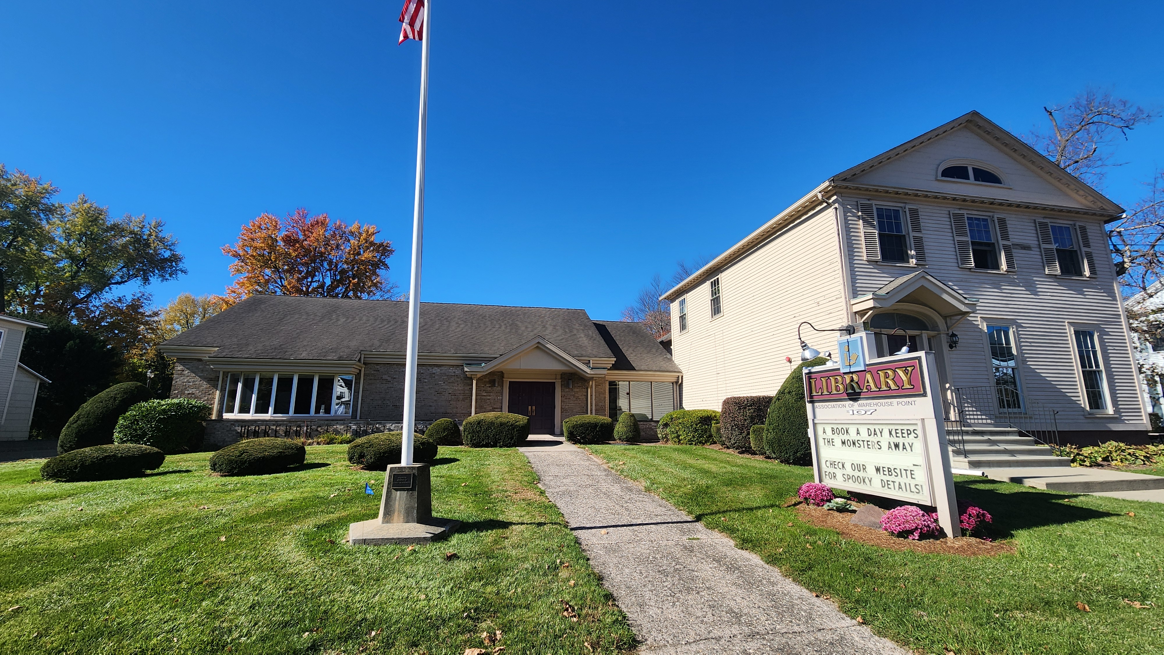 Library Association of Warehouse Point Leave Your Mark at the Warehouse Point Library
