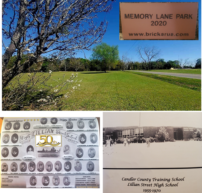 Memory Lane Park Project-Metter,GA The Past, The Present and Future