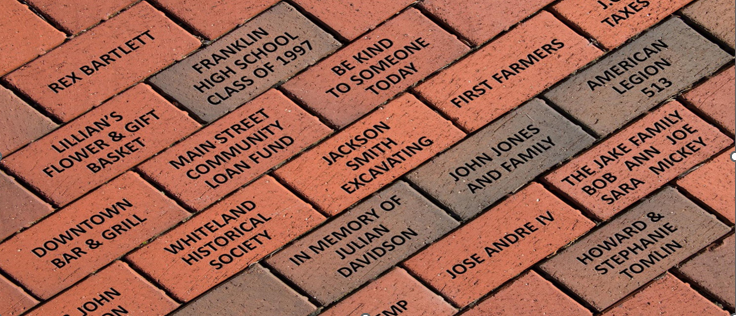 Natures Cove Greenway Trail Buy a Brick Today Let's Build a Better HOA