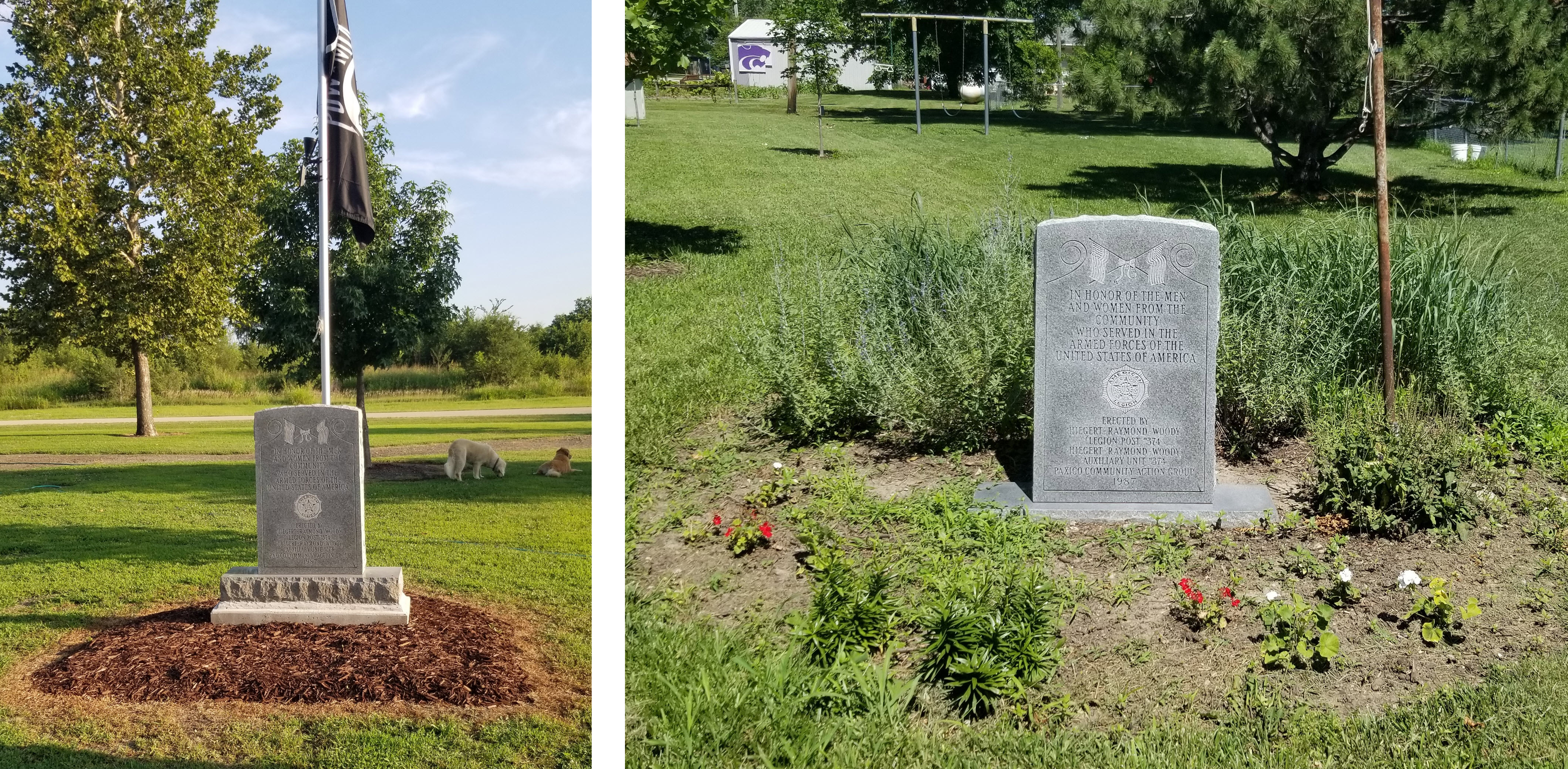Paxico Community Foundation Paxico Veteran's Marker Project
