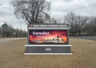 Holy Cross Lutheran Church Marquee Fundraiser